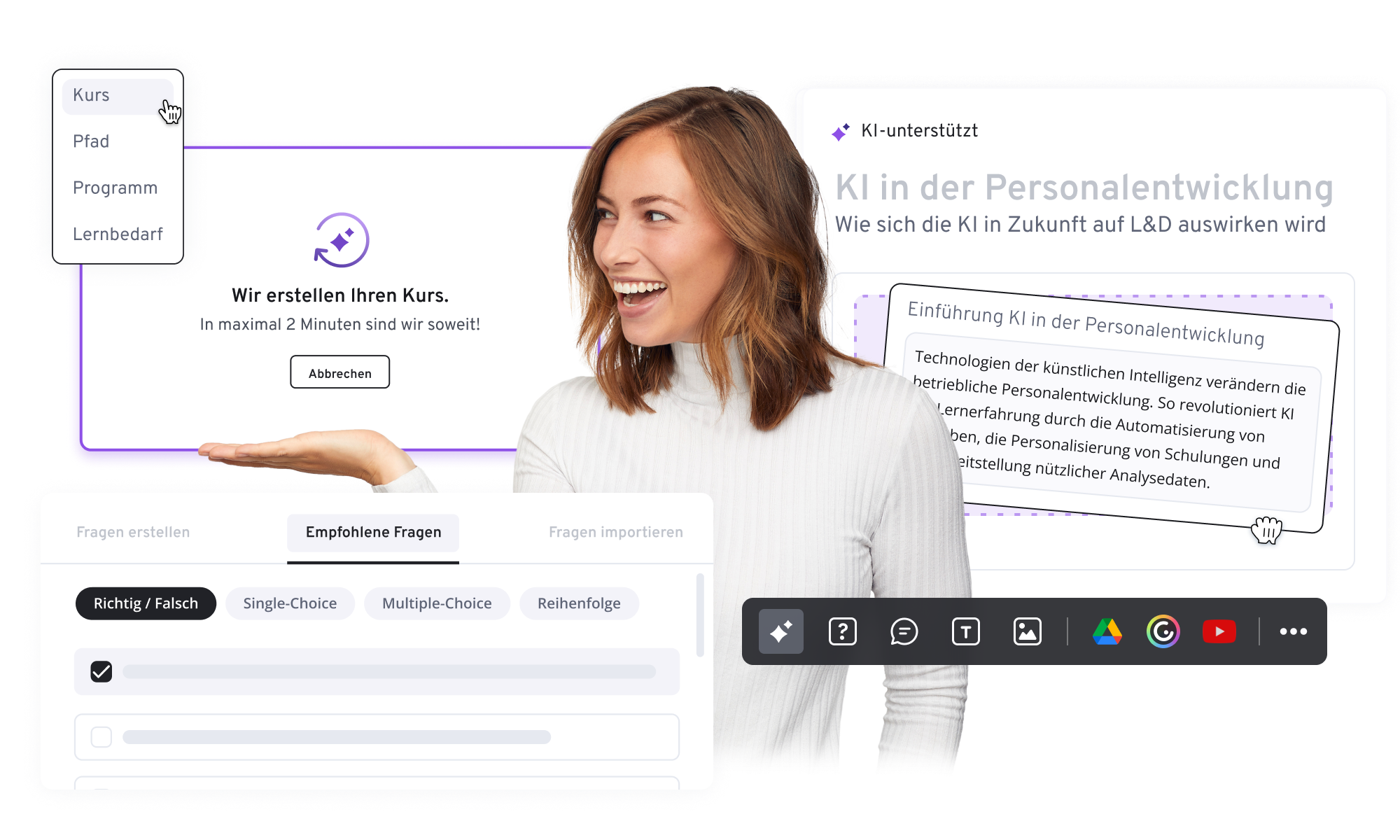 KI-gestütztes Autorentool︱360Learning
