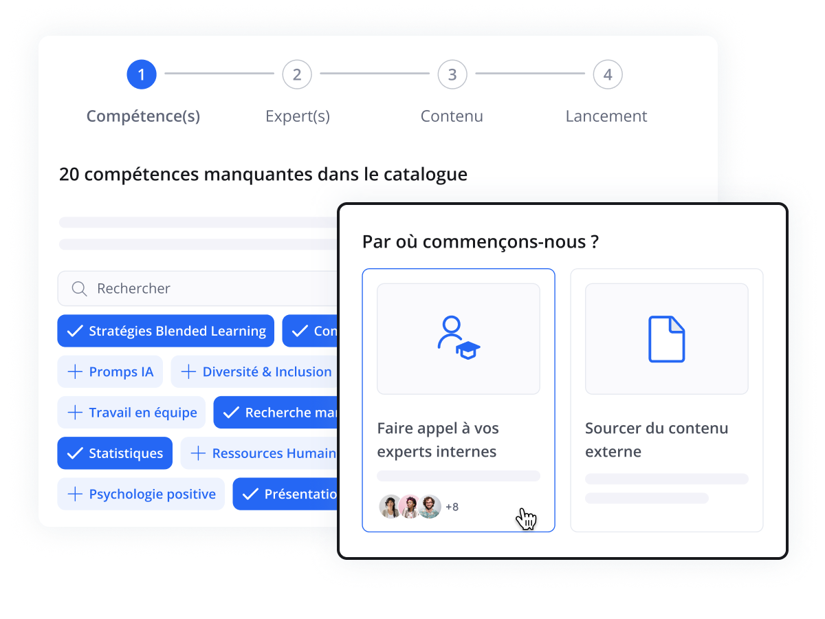 Catalogue basé sur les compétences