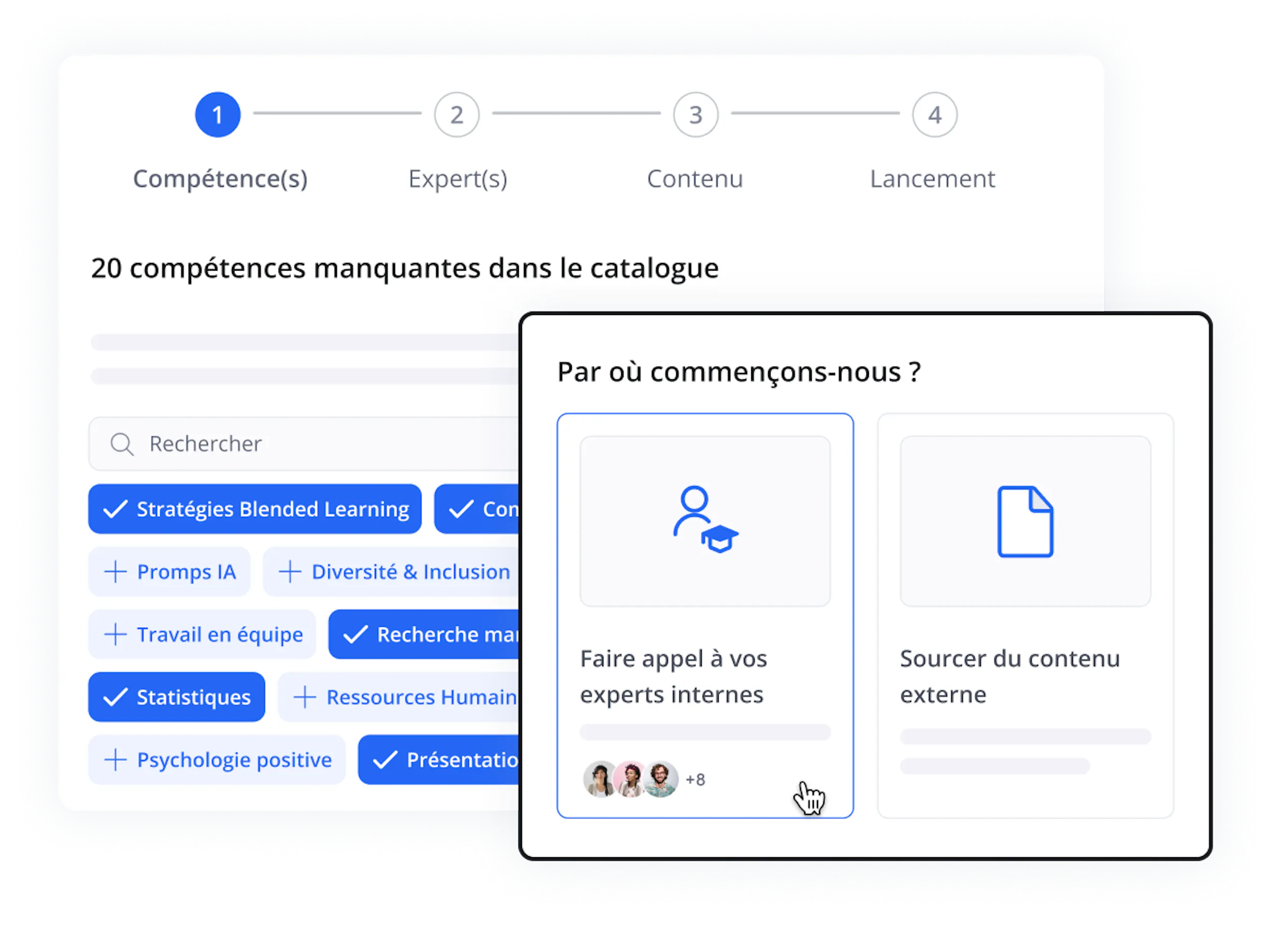 Catalogue basé sur les compétences