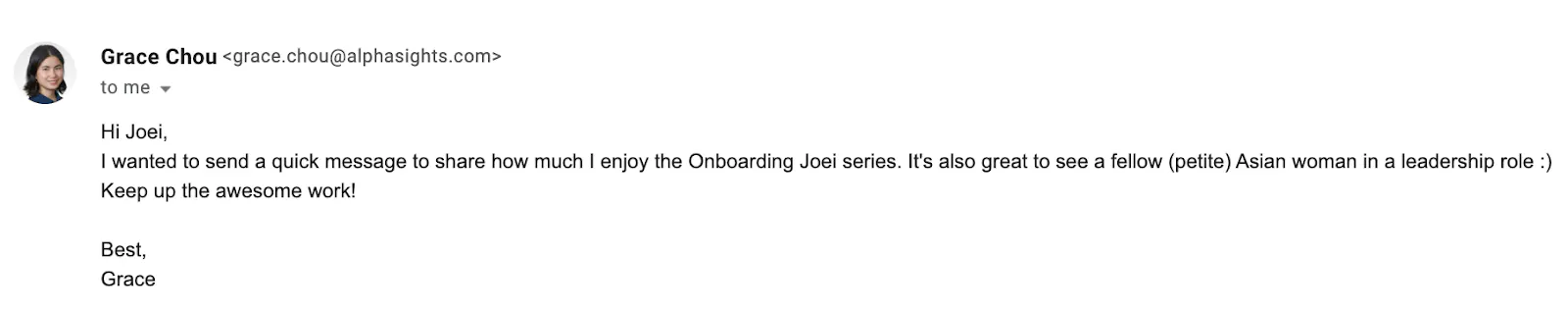 Onboarding Joei 2021 Webby Awards
