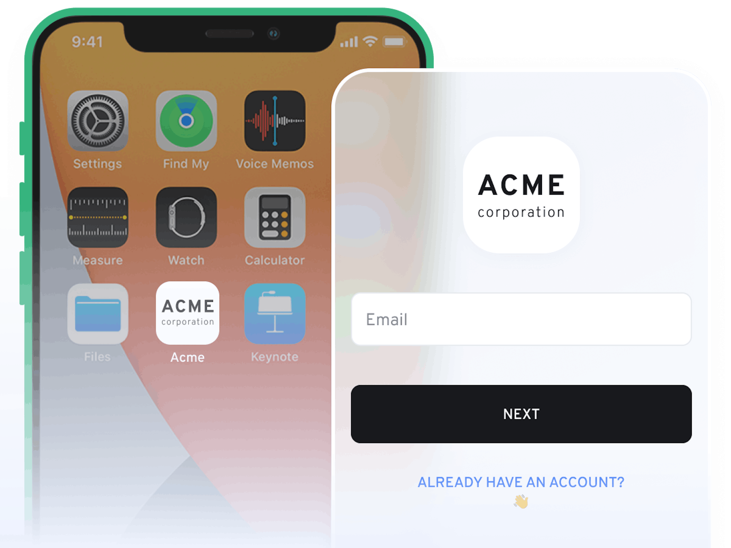 Illustration for custom app on mobile | 360Learning