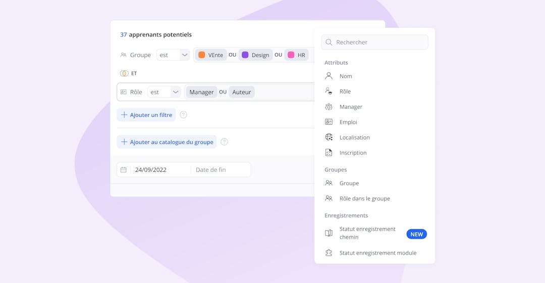 Inscription automatique 360Learning
