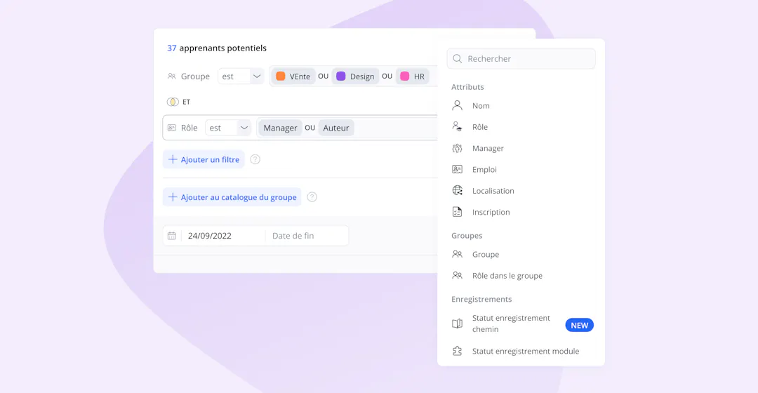 Inscription automatique 360Learning