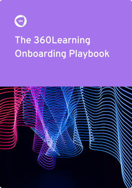 Onboarding playbook ebook cover | 360Learning