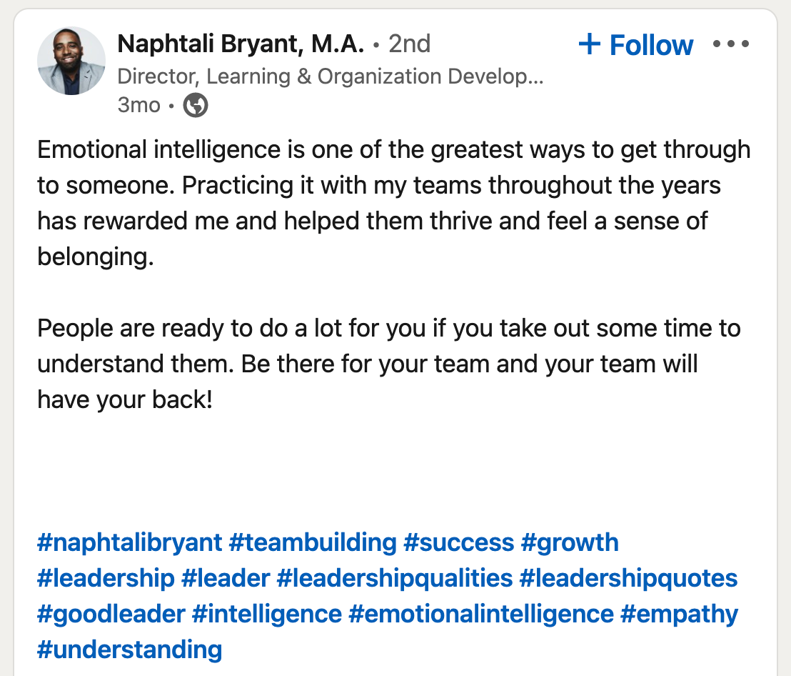 Naphtali Bryant on LinkedIn