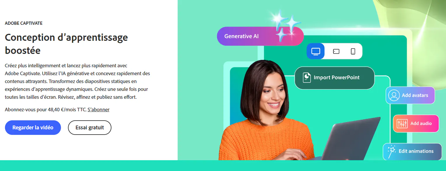 homepage adobe captivate