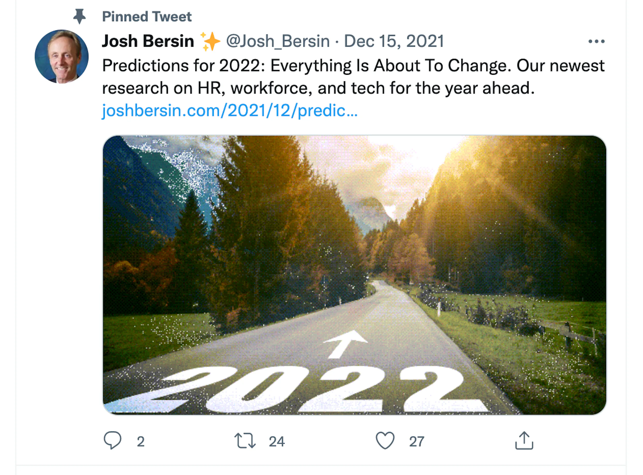 Josh Bersin on Twitter