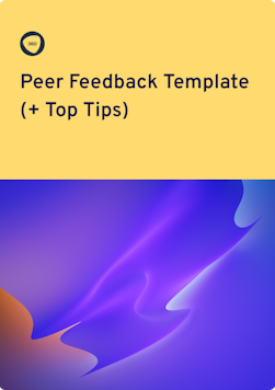 peer feedback asset