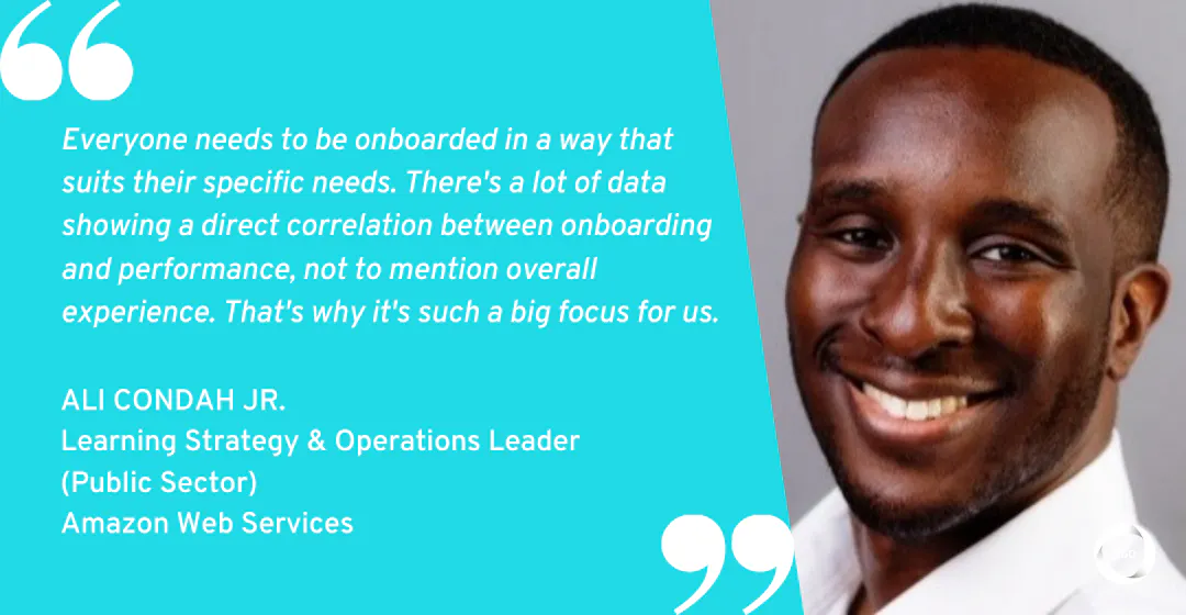 Amazon Web Services Sales Enablement Ali Condah Jr.