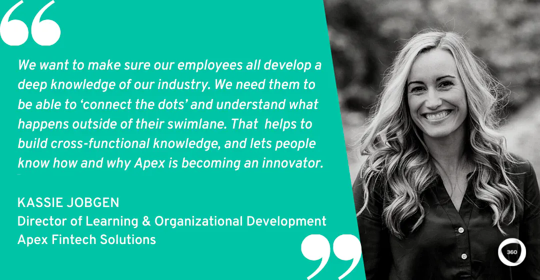 Kassie Jobgen Apex Fintech Solutions
