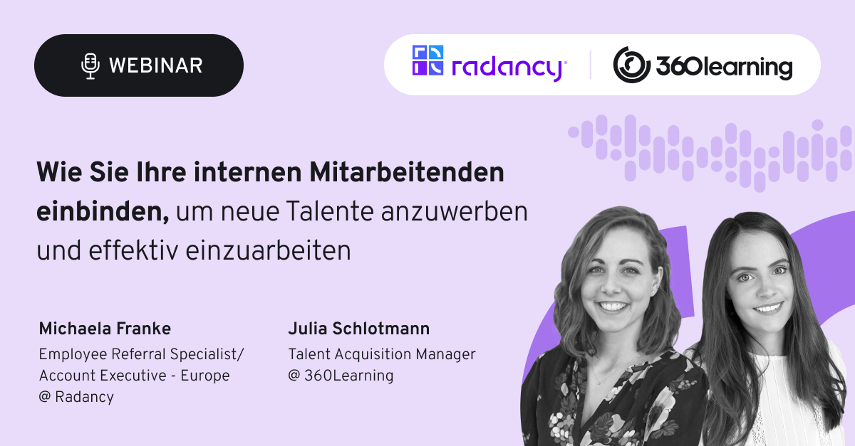 Wie Sie Ihre internen Mitarbeitenden einbinden, um neue Talente ...