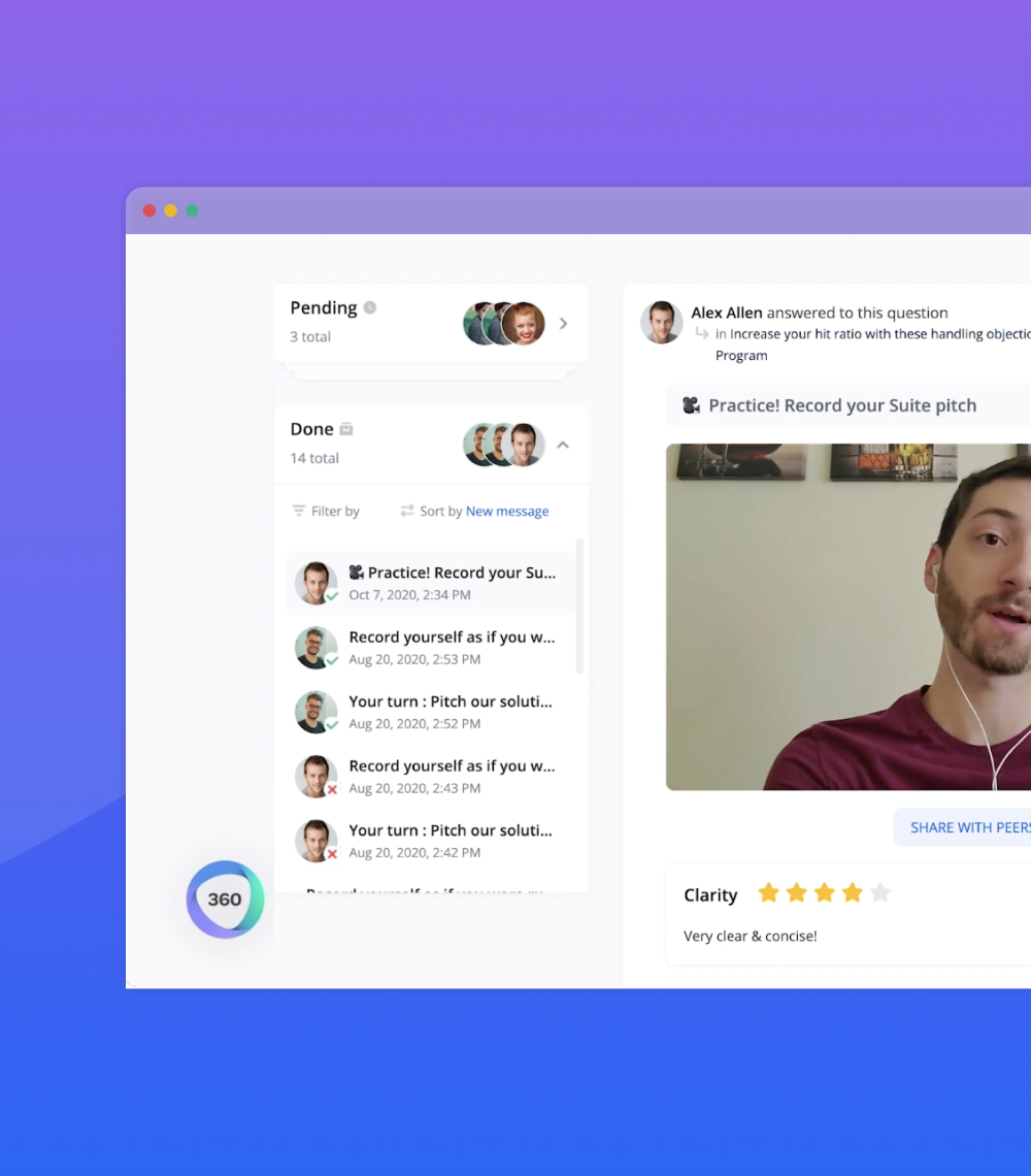 Évaluation par le pitch vidéo 