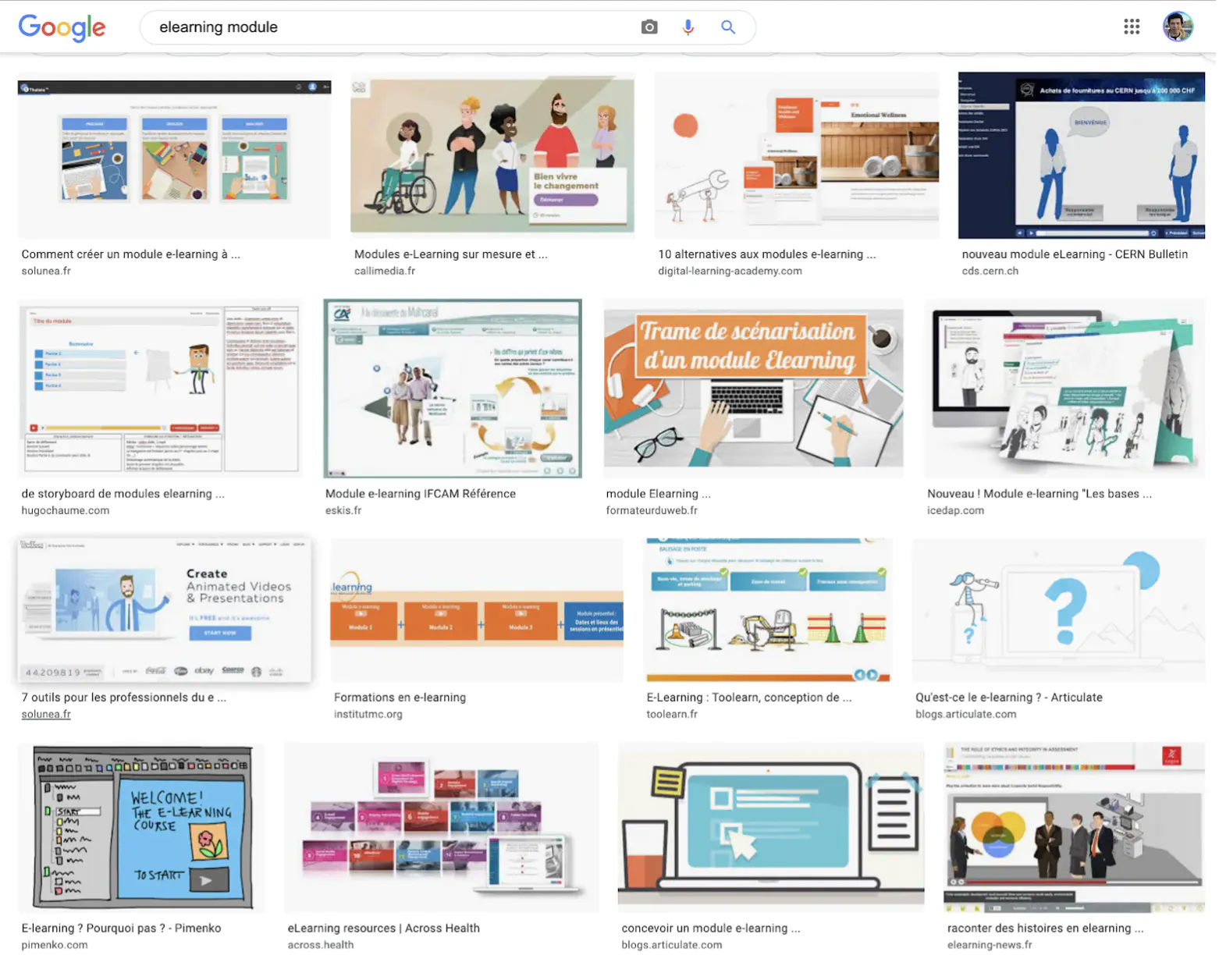 SCORM example