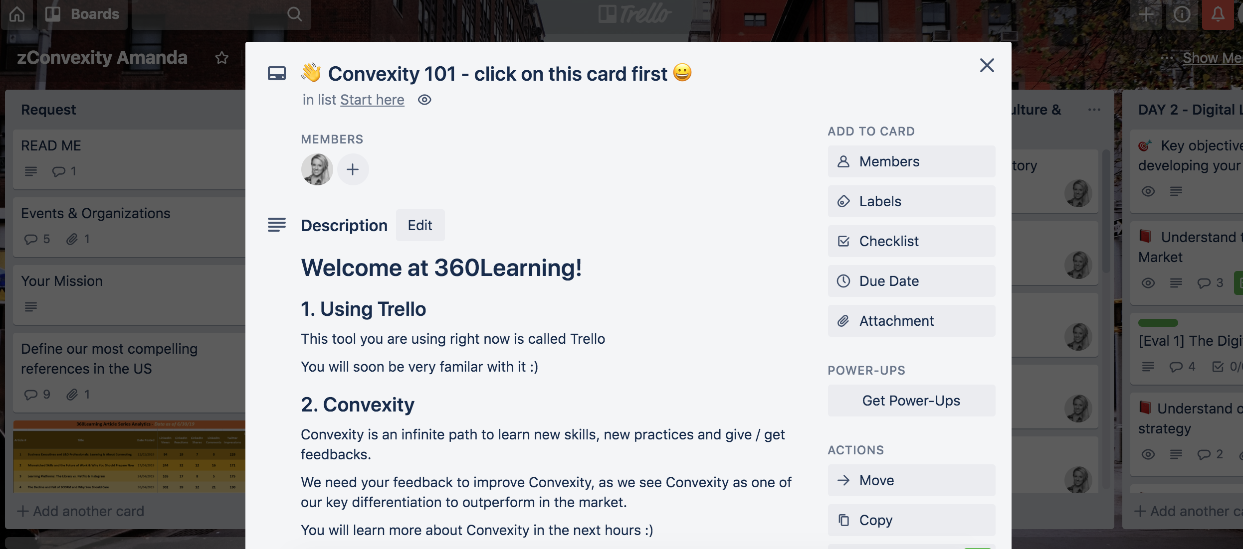 Real-time updates on Trello example