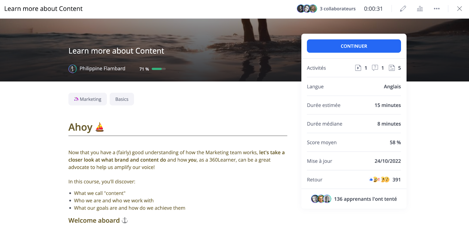 a-course-about-content-marketing-at-360learning-created-on-the-360learning-platform-continue