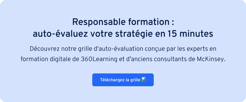 Grille d'auto-évaluation responsable formation