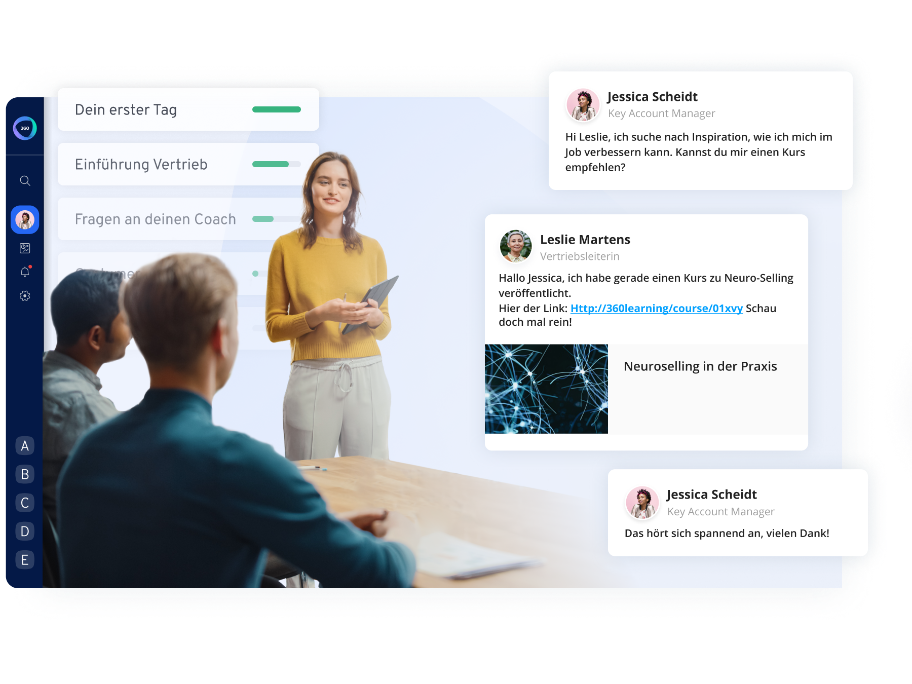 Kultur und Mitarbeiterbindung | 360Learning