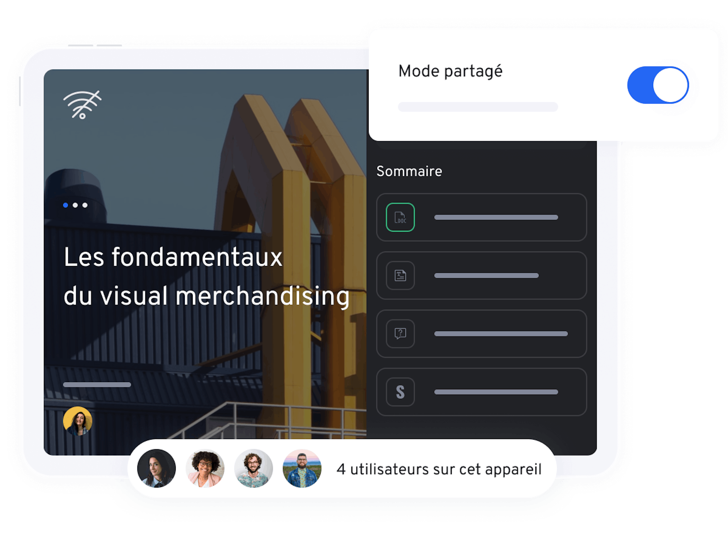 Illustration mode partage | 360Learning