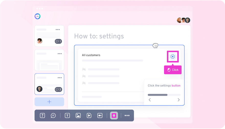 iorad integration illustration | 360Learning