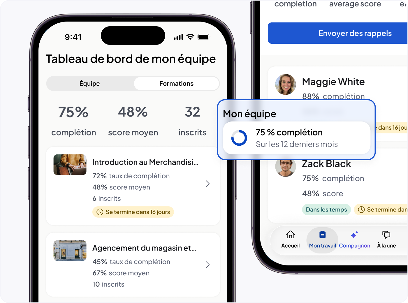 Tableaux de bord manager