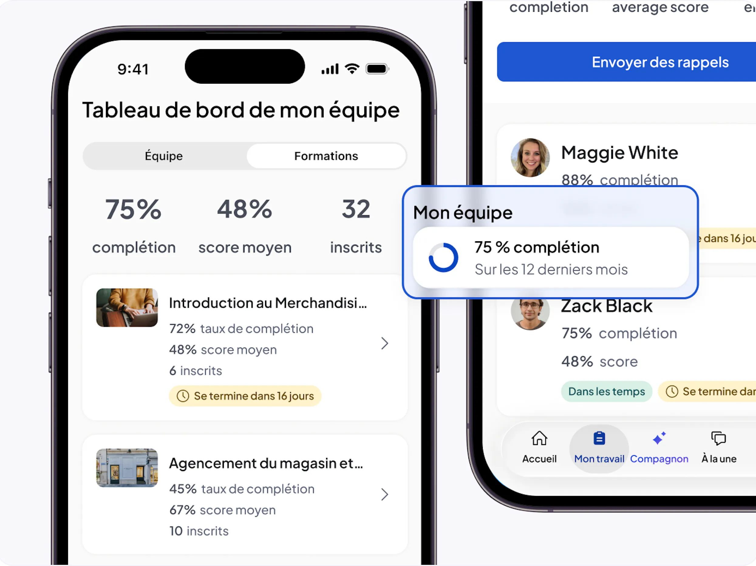 Tableaux de bord manager