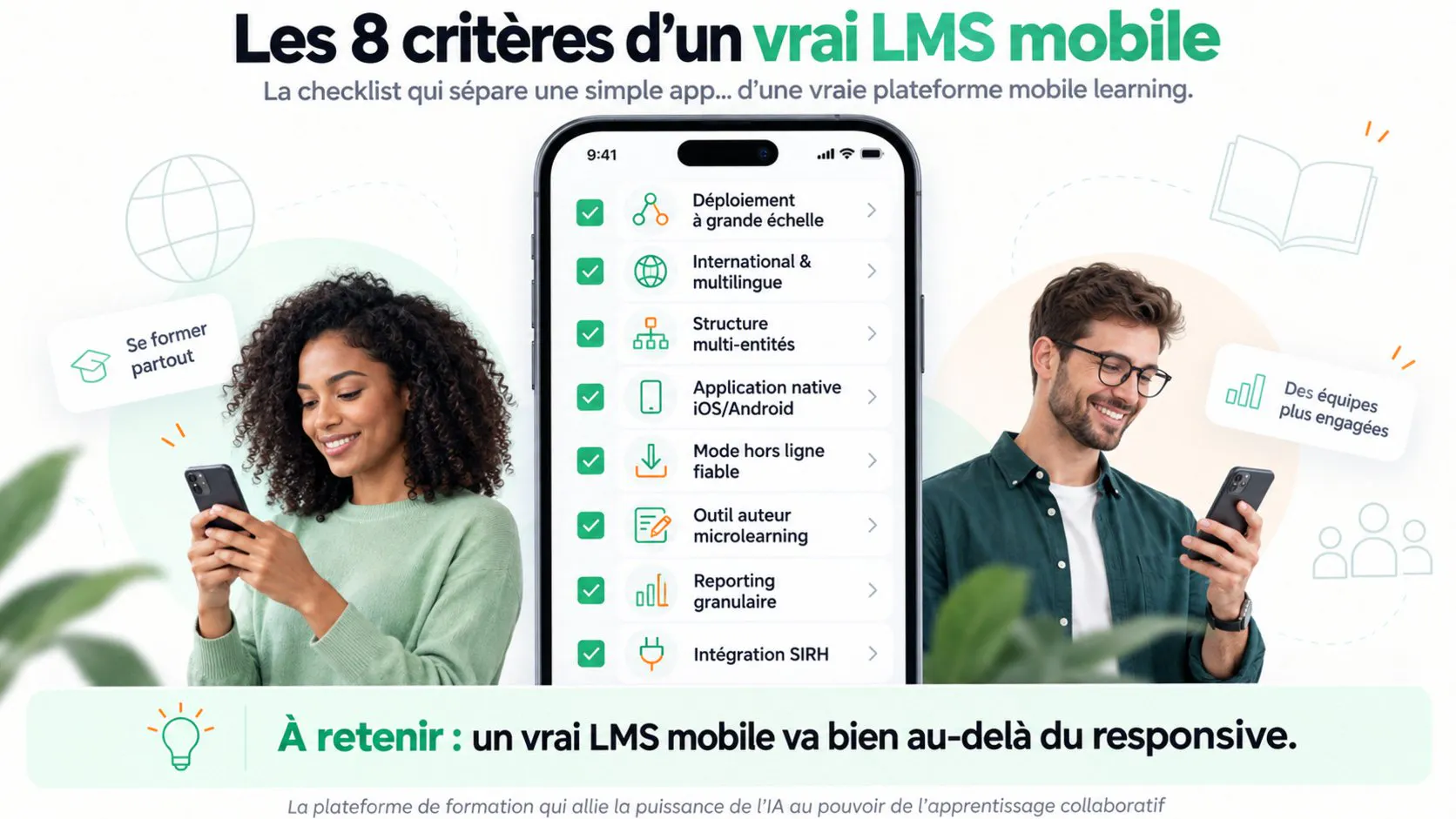 critères choix mobile learning
