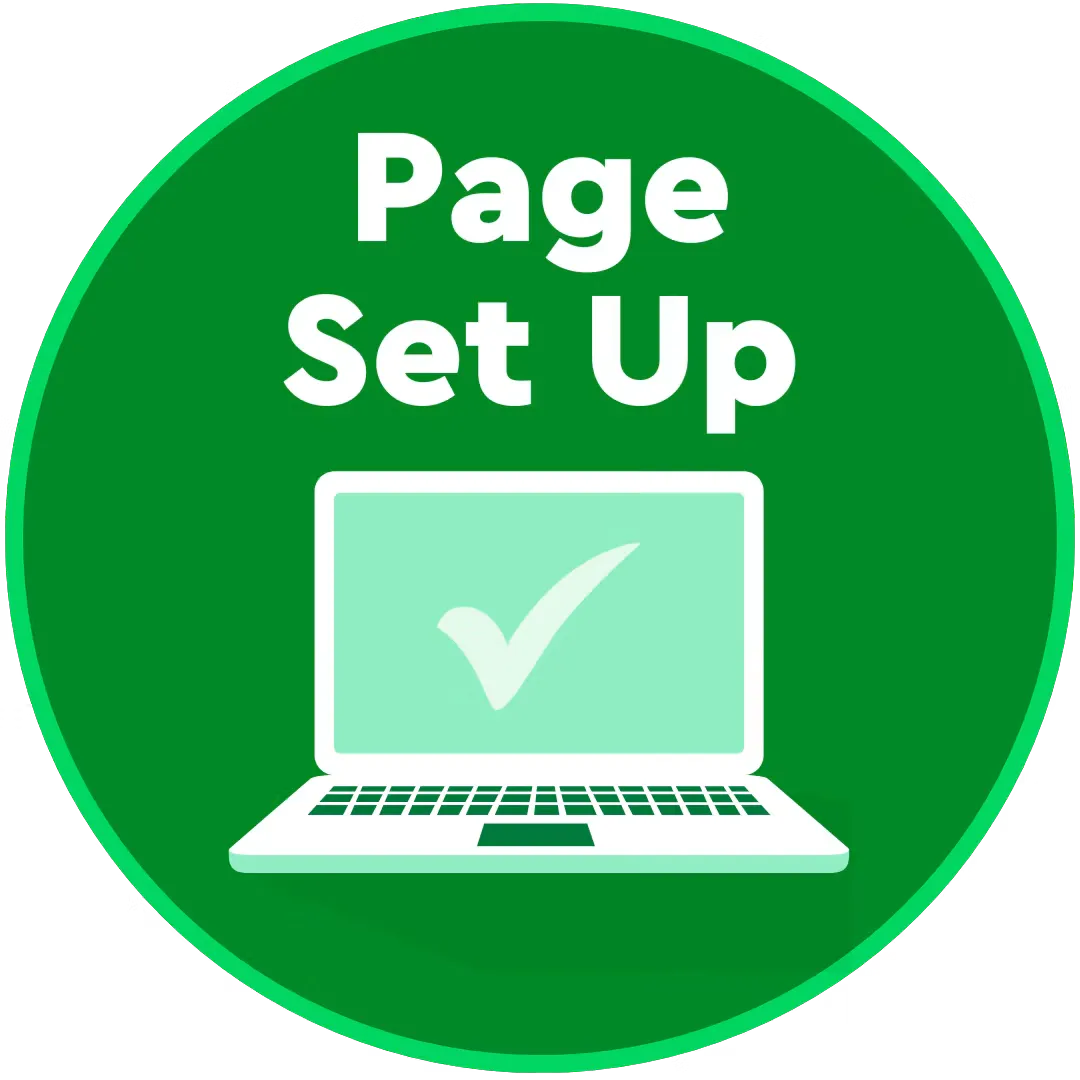 Badge for setting up a fundraising page. 