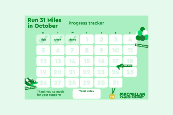 A thumbnail for the front page of the challenge planner download.