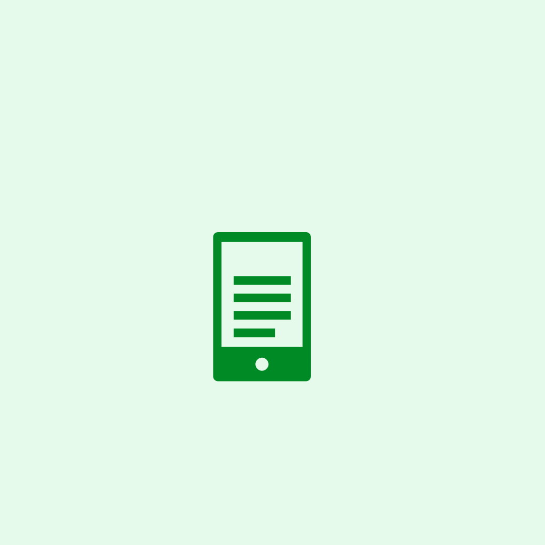 Mobile phone icon.