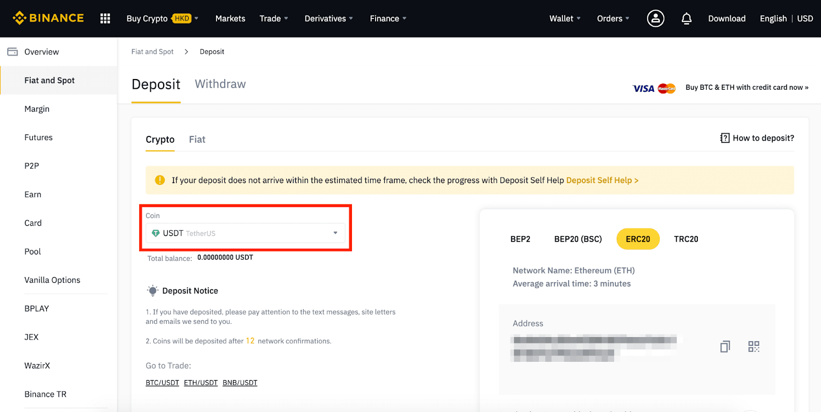 How To Deposit On Binance 2024