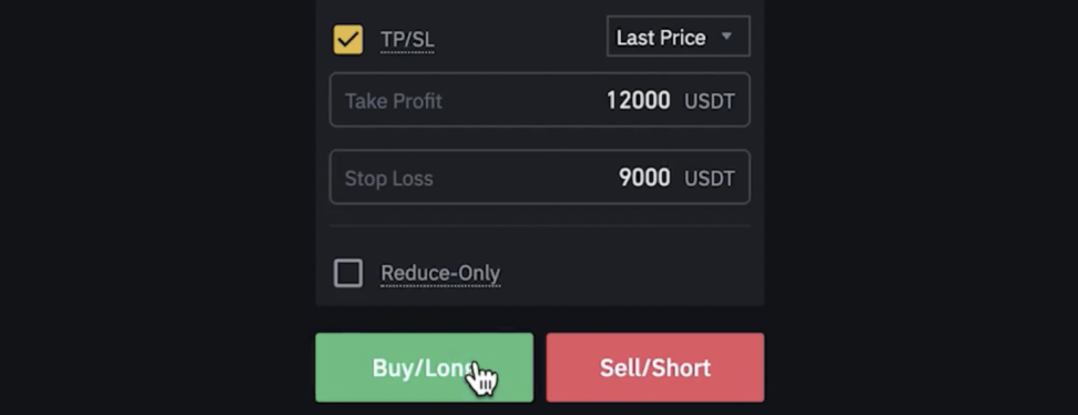 buy futures on Binance