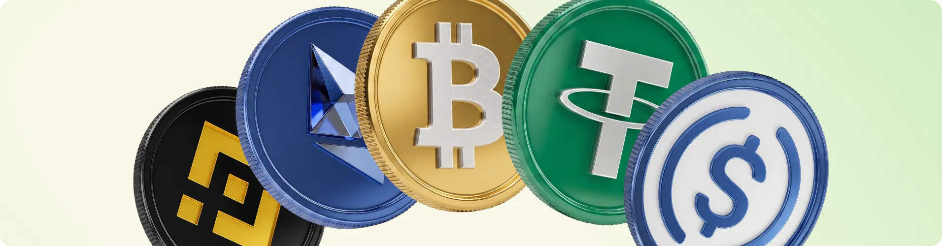 bnb, eth, btc, usdt, usdc coins
