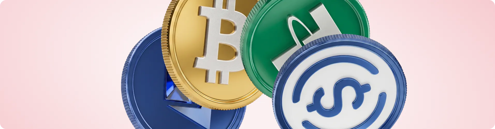 four coinsL eth, btc, usdt, usdc
