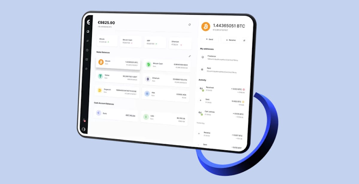 An online crypto wallet