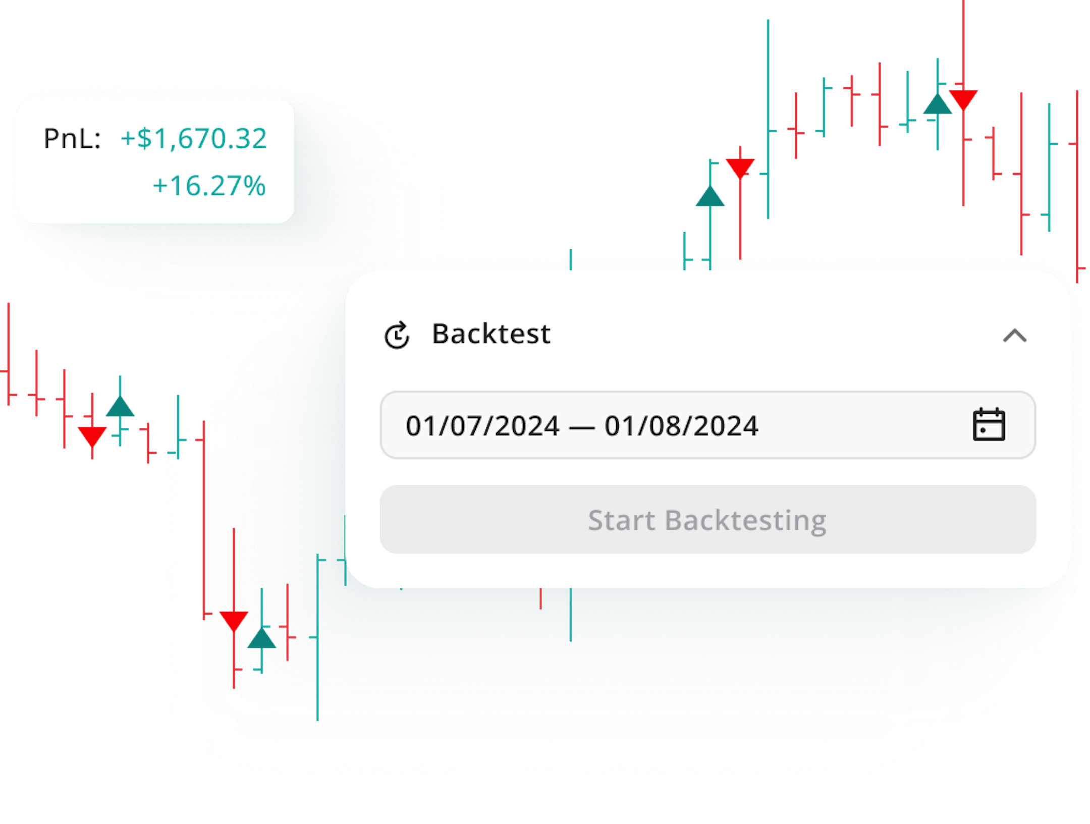 Backtest main page