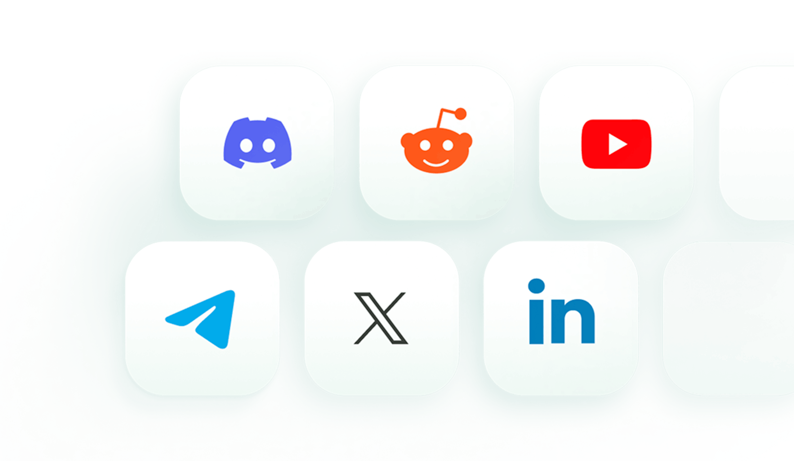 Canais de mídia social