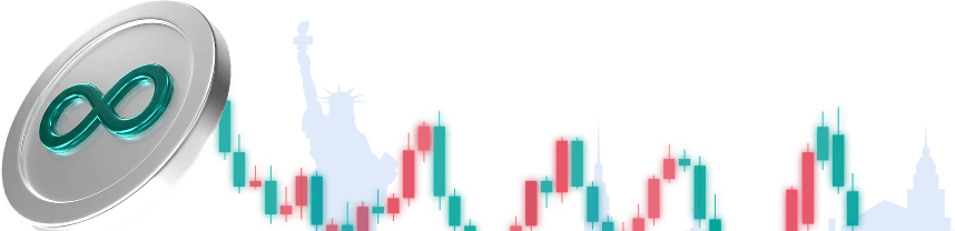 candles with coin on the left