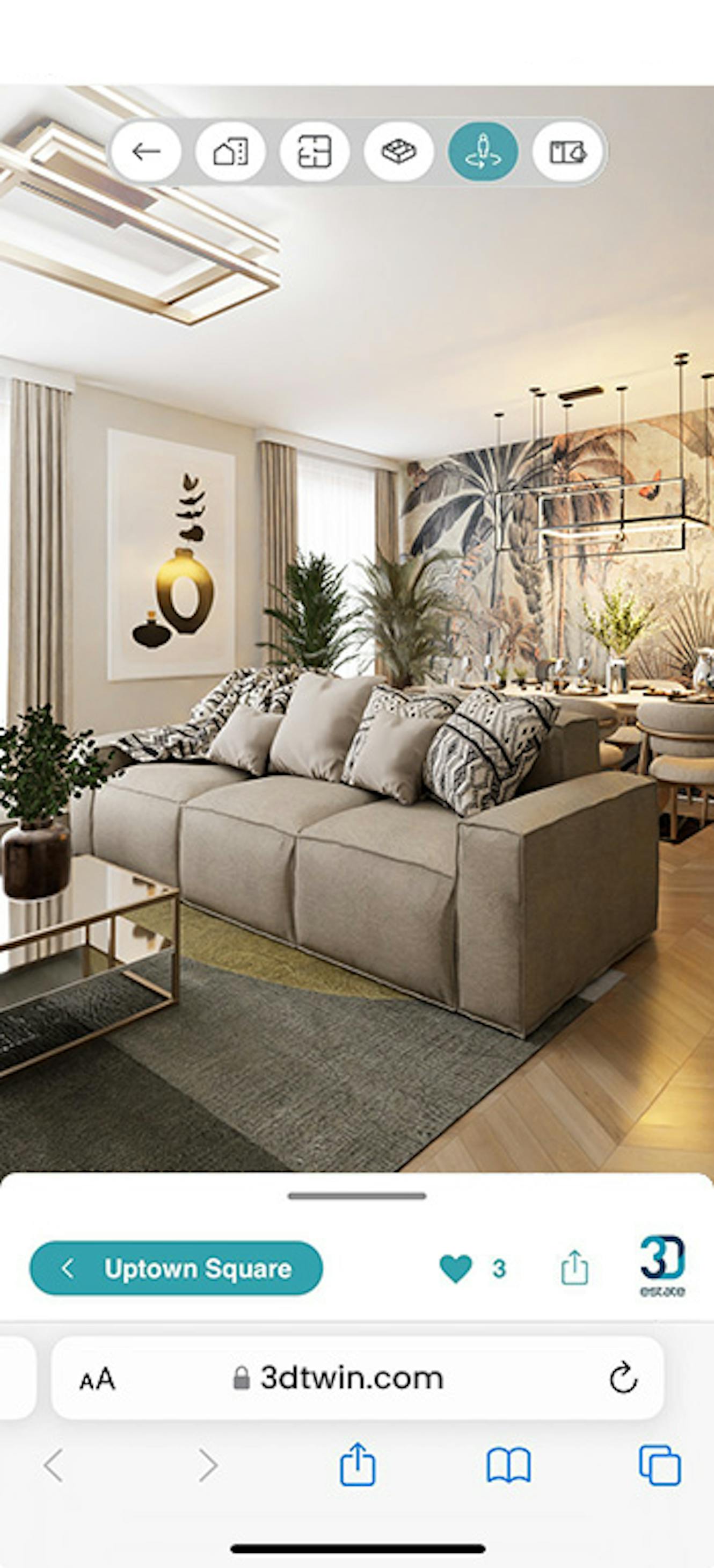 3D Interactive Sales Solution for Real Estate