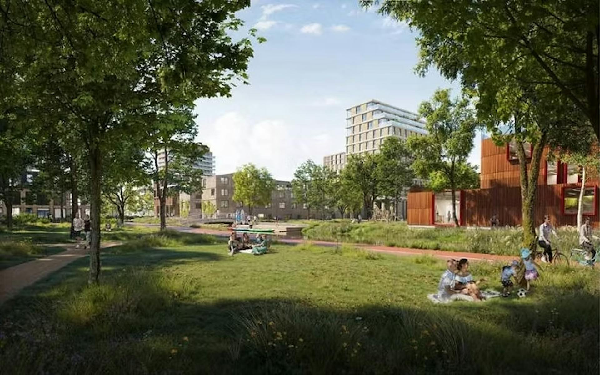 Nieuw legmeer ontwikkeling