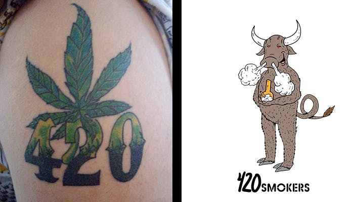 Top 10 Best Cannabis Tattoo Ideas For Stoners 420smokers Us