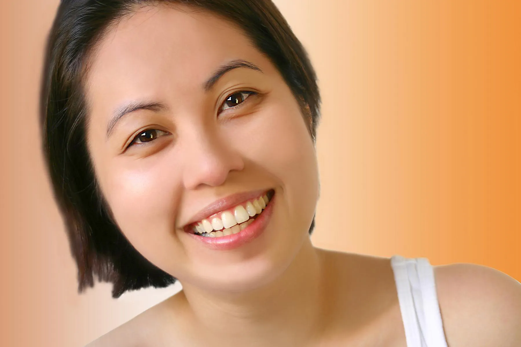 Why does my tooth look transparent?