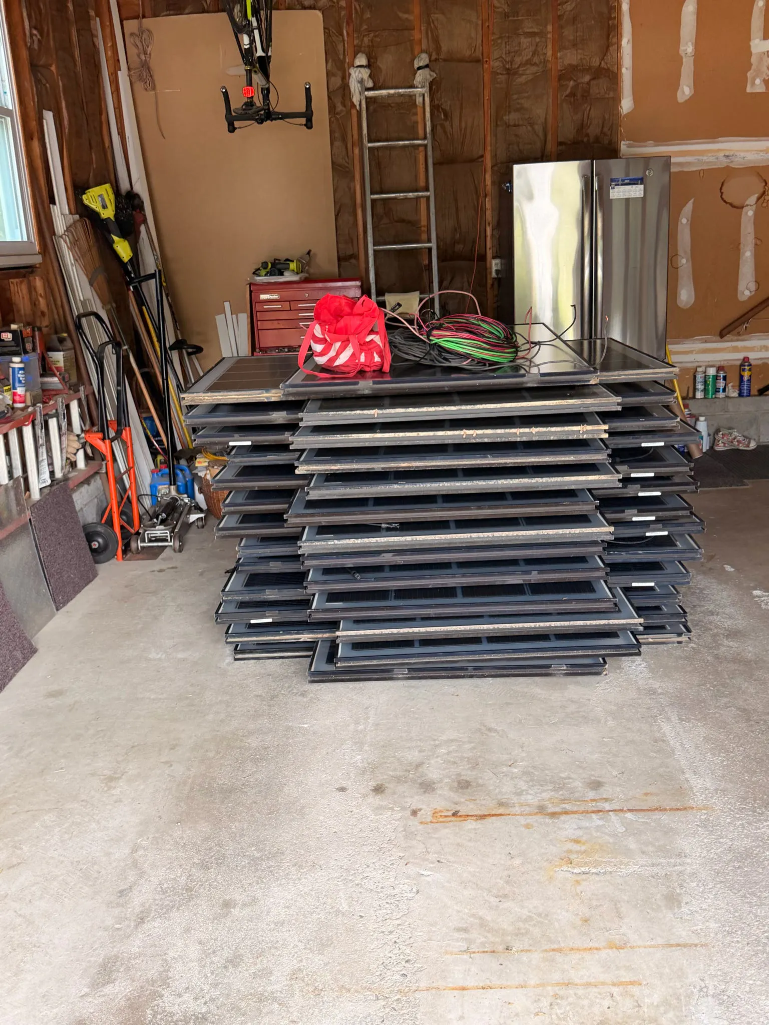 Solar Panel Removal & Reinstallation — 2