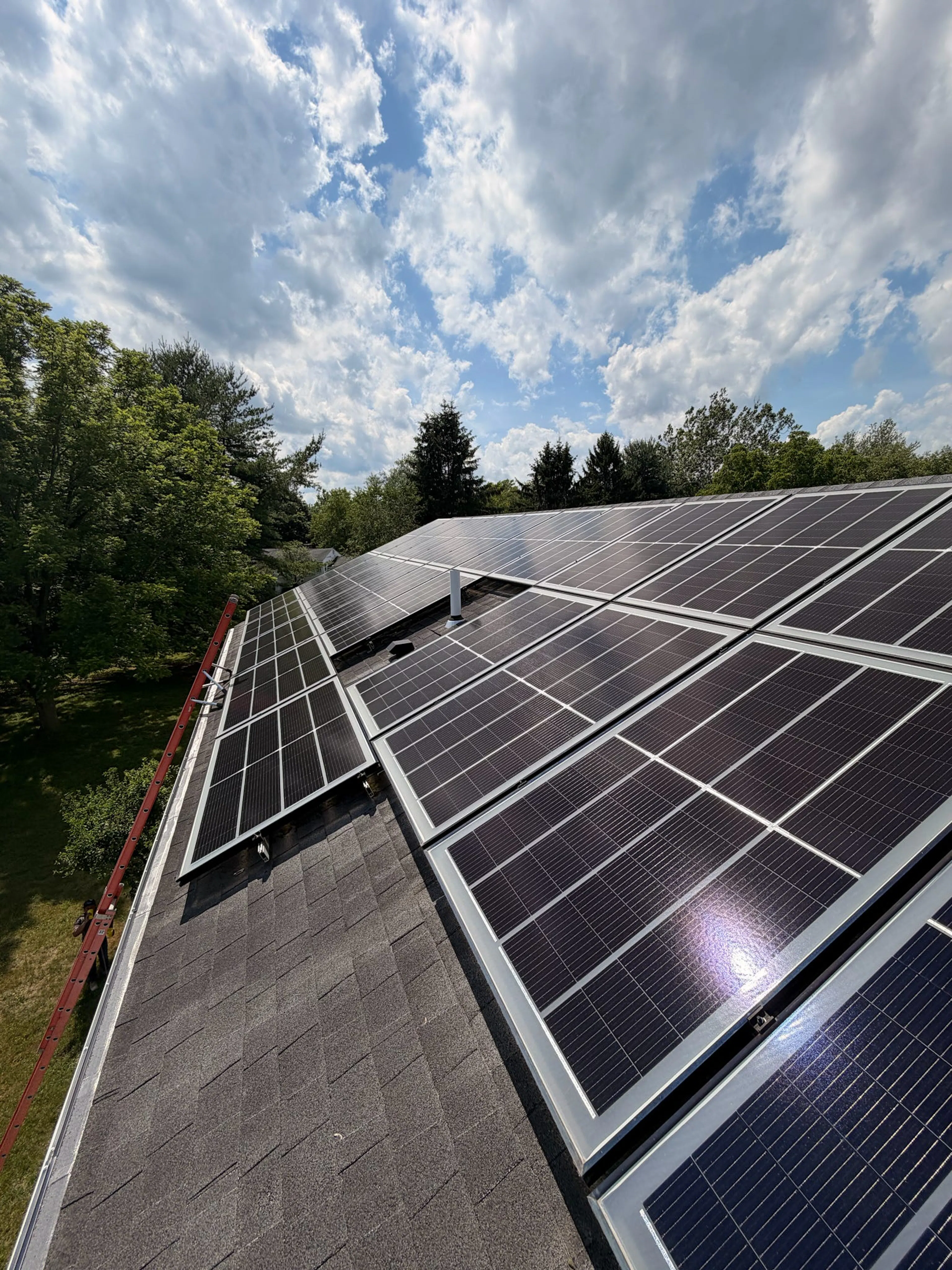 Solar panel removal