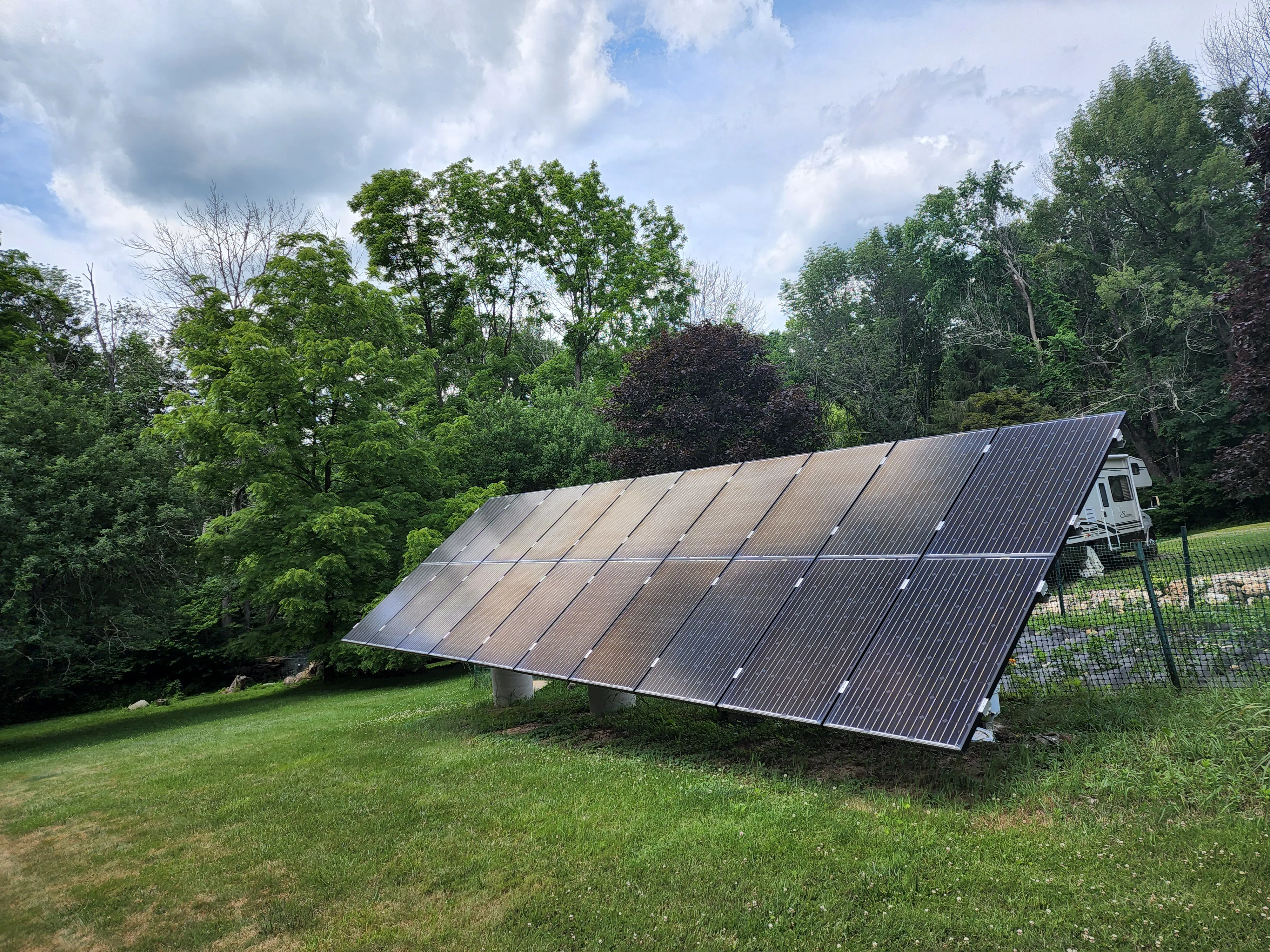 New Solar Panel Installation (Roof & Ground) — 12