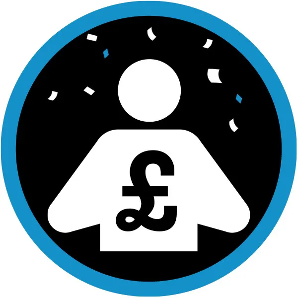 First donation badge.
