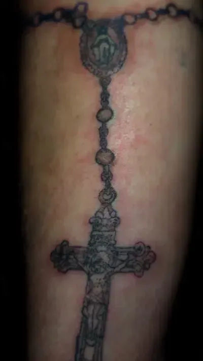 Fine ornamental linework from the published tattoo portfolio