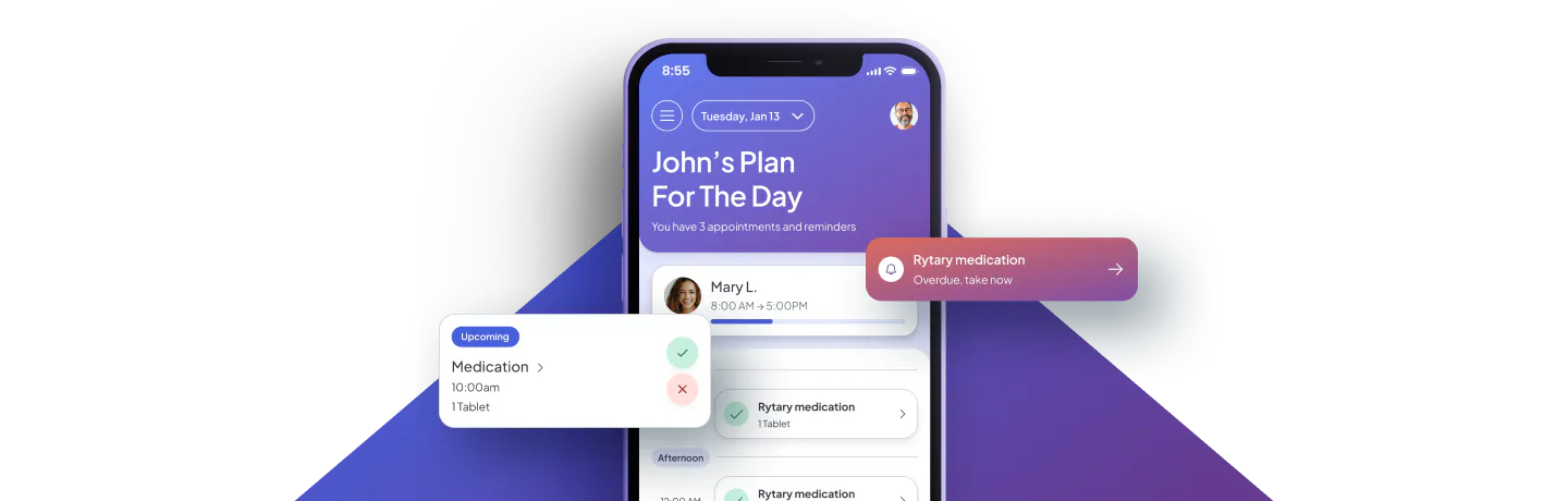 Adley Health app care coordination interface