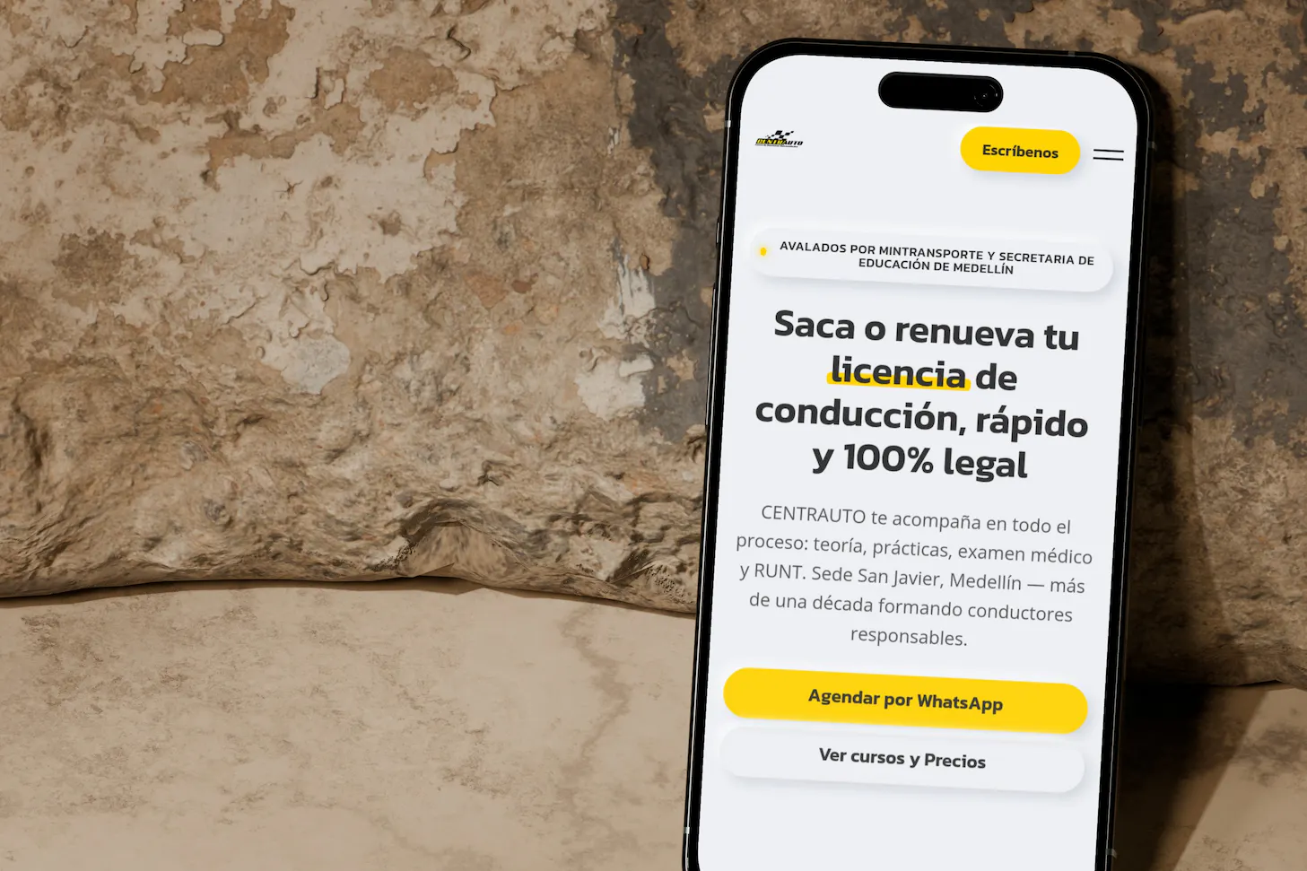 Centrauto: Versión móvil