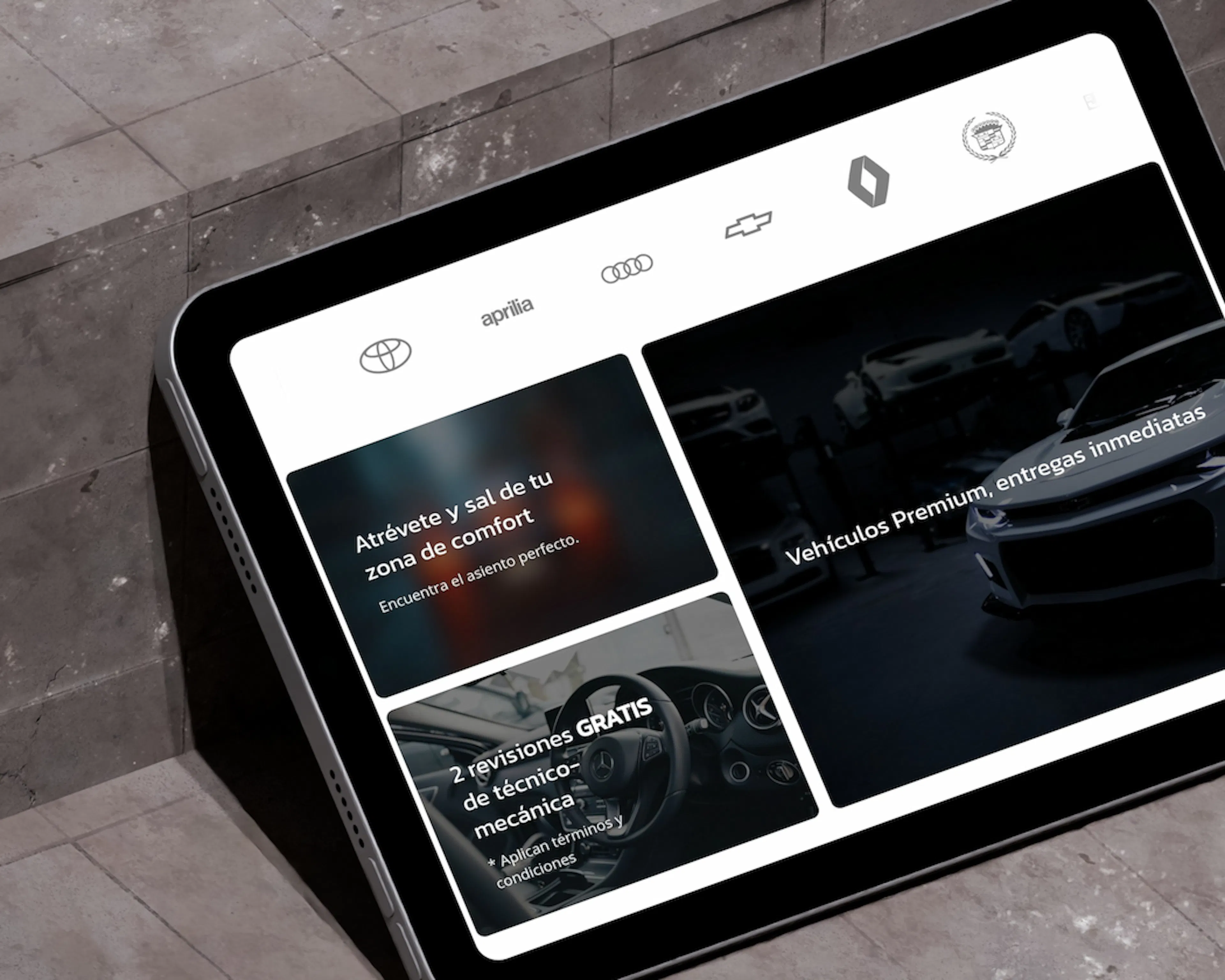 Motorez: Versión tablet