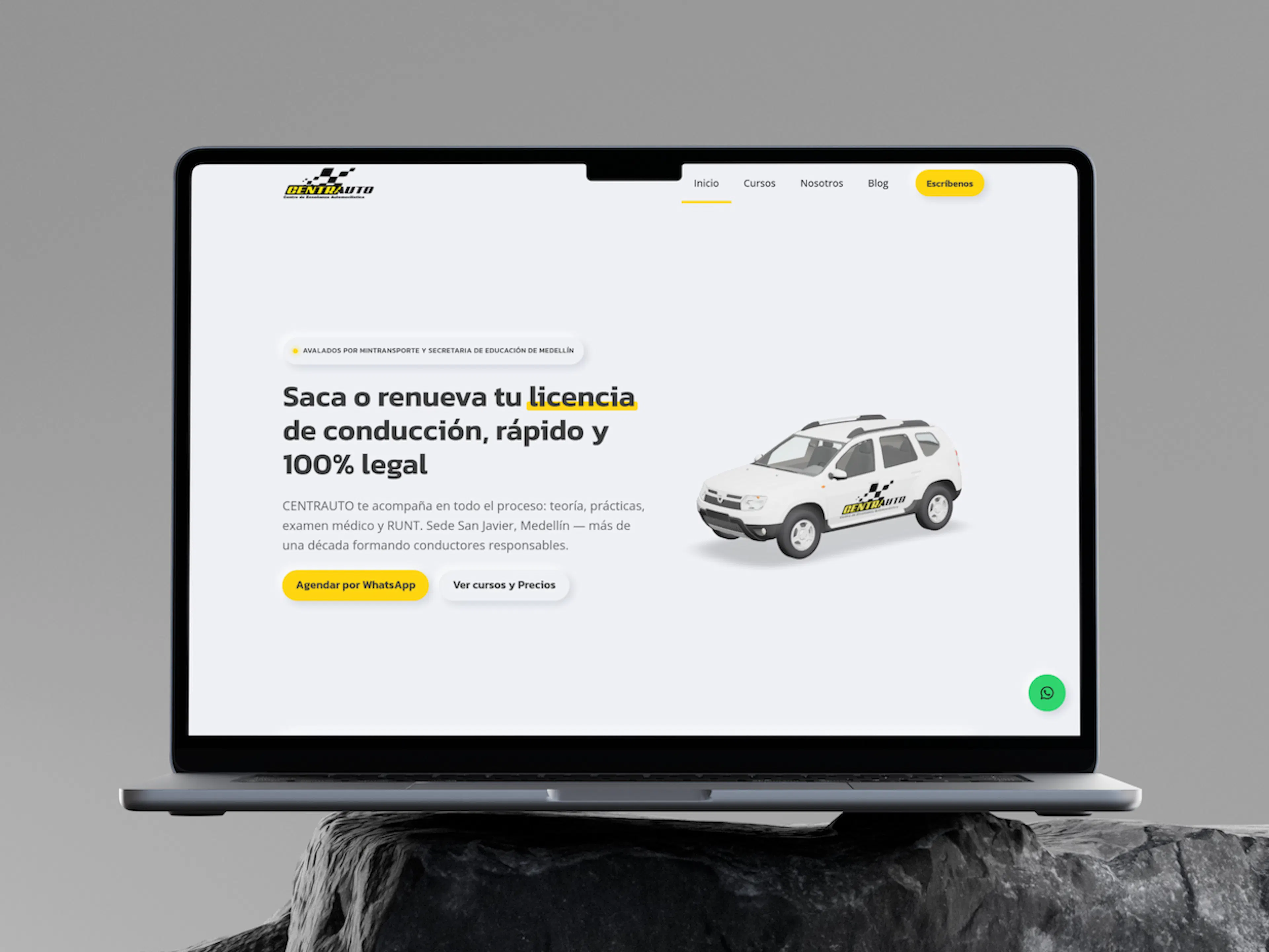 Centrauto: Páginas internas